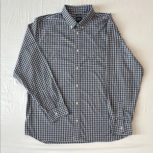 GAP Black and White Casual Button Down Shirt